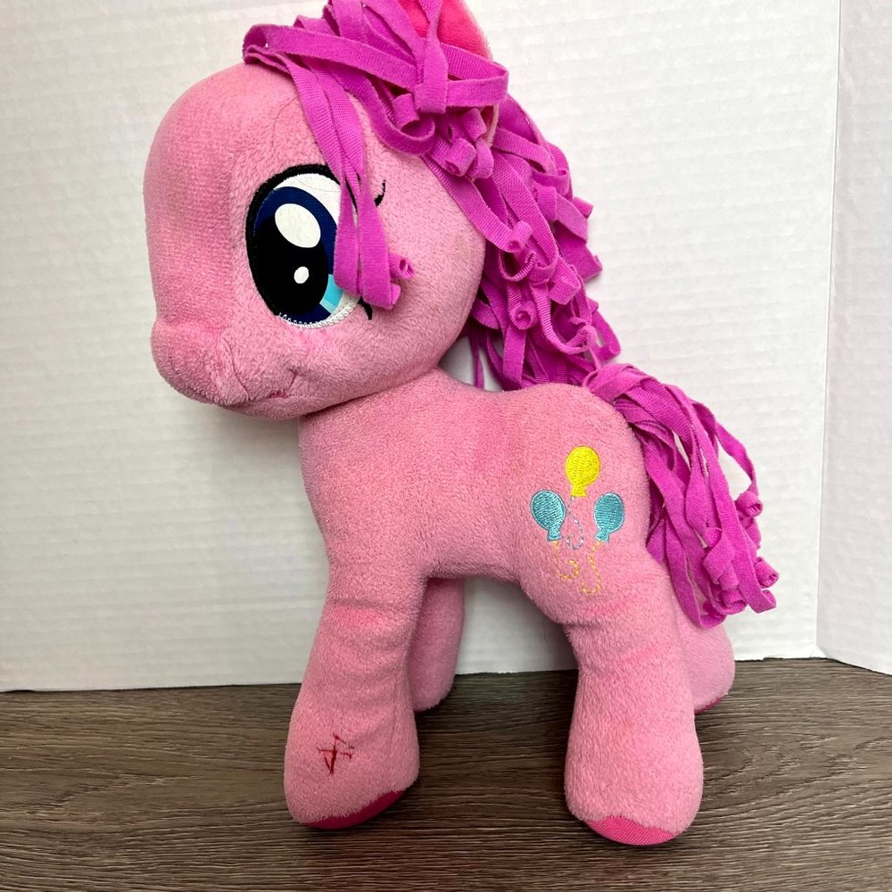 11" MY LITTLE PONY PINKIE PIE STUFFED ANIMAL 2012 BALLOONS PLUSH HASBRO MLP TOY